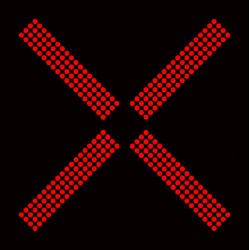 Panou VMS - PMV cu indicatoare rutiere variabile - management banda circulatie  